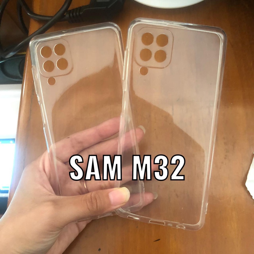 SAMSUNG A23 A13 4G A13 5G A03 A03 CORE M32 A51 A22 4G A22 5G CASE SOFTCASE HD BENING 2.00mm SOFT CLEAR PROTECT CAMERA CASING COVER TRANSPARAN