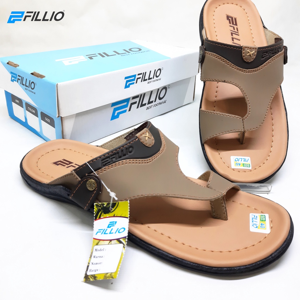 SANDAL PRIA KASUAL KULIT FILLIO N-36 TERBARU ORIGINAL