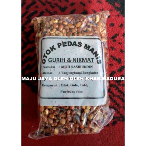 

kacang otak madura pedas manis