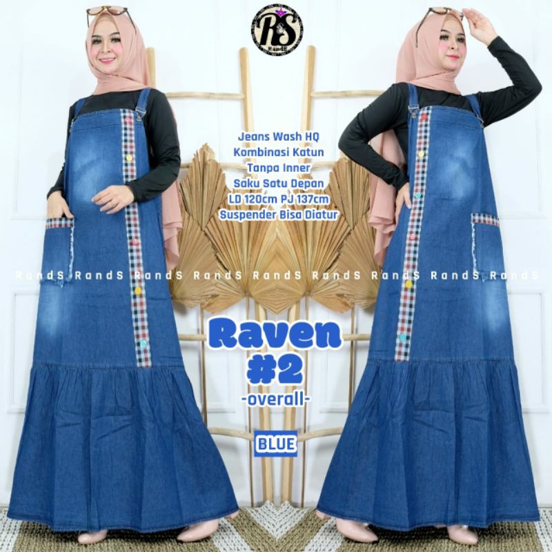 GAMIS JEANS RAVEN / OVERALL