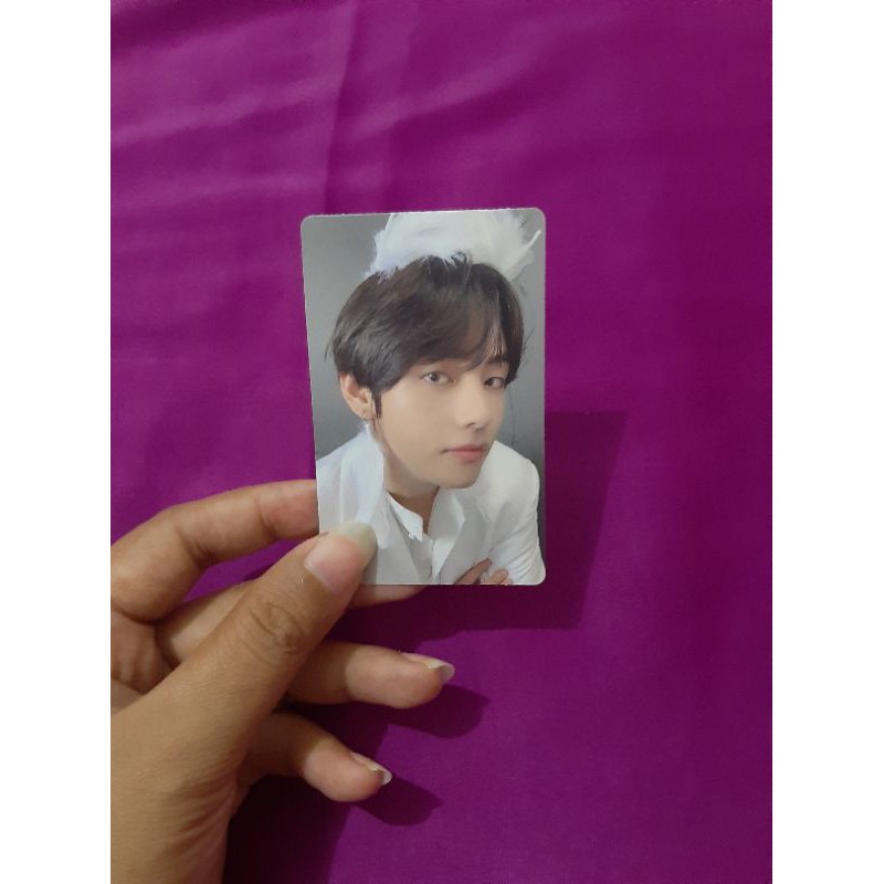 (BOOKED) ALBUM BTS MOTS 7 VERSI 1 / MAP OF THE SOUL 7 VERSI 1 UNSEALED FULLSET PHOTOCARD PC TAEHYUNG