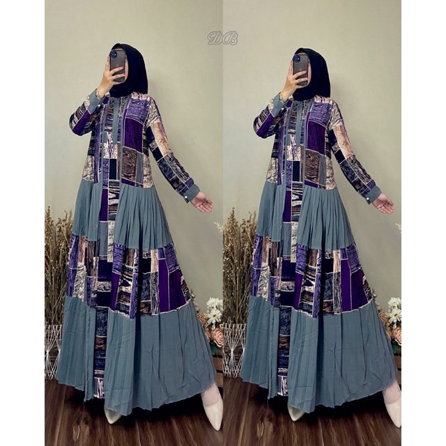 GAMIS PREMIUM KOMBINASI RAYON MIX CERUTY/GAMIS RAYON/GAMIS CERUTY/GAMIS IMPORT/GAMIS LEBARAN/GAMIS P