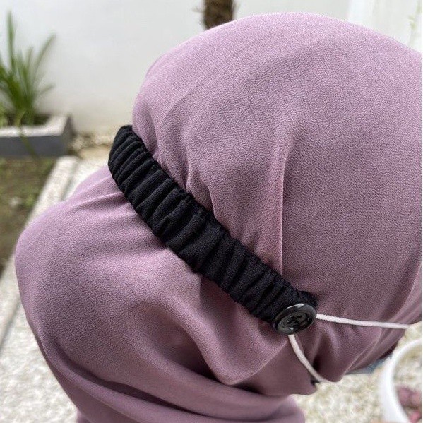 Konektor Masker Hijab | Pengait Masker Kain Hijab Tali Mask Connector Aksesoris Jilbab