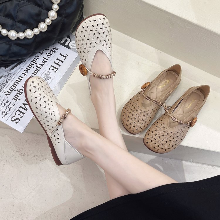 FINDAL Sepatu Flat Wanita Slip On Shoes Kasual Sandal Kekinian Terbaru KI-030