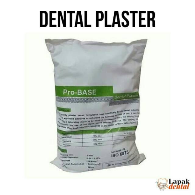 Dental Plaster / Dental Gipsum Gips Putih Tipe 1