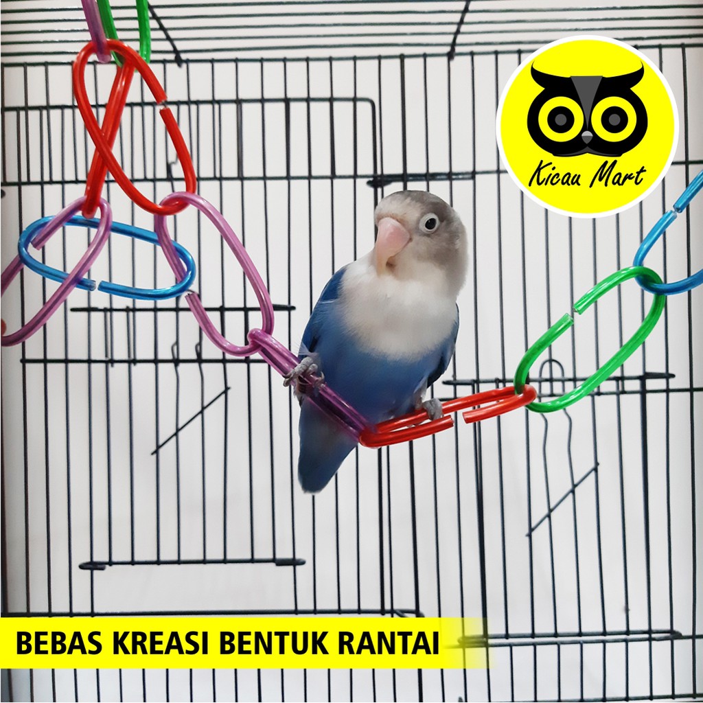 AYUNAN C KLIP MAINAN BURUNG HAMSTER TUPAI MARMUT NURI PARKIT LOVE BIRD LOVEBIRD PARROT PAROT RCKLIP