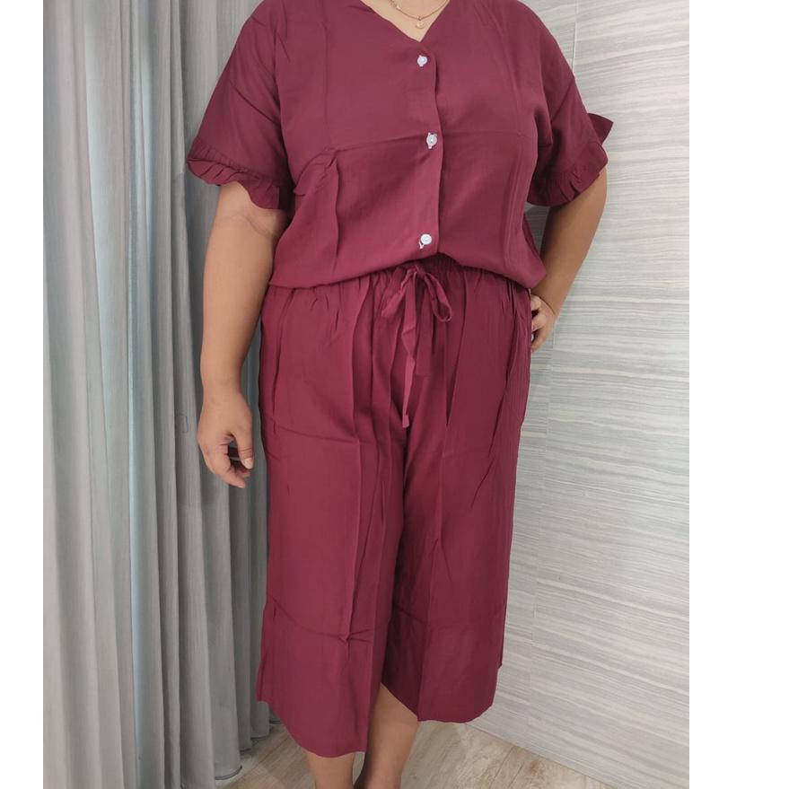 BRT.01Jn22e– SET BABYDOLL AULIA JUMBO/BABYDOLL/FASHION WANITA/BAJU TIDUR MURAH