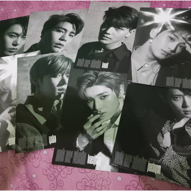 NCT 127 POSTER A4 CHAIN ALBUM