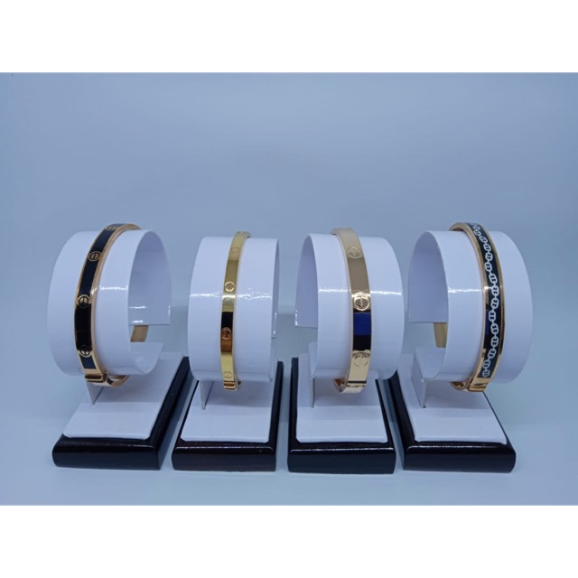 Gelang cartier rosegold kadar 375