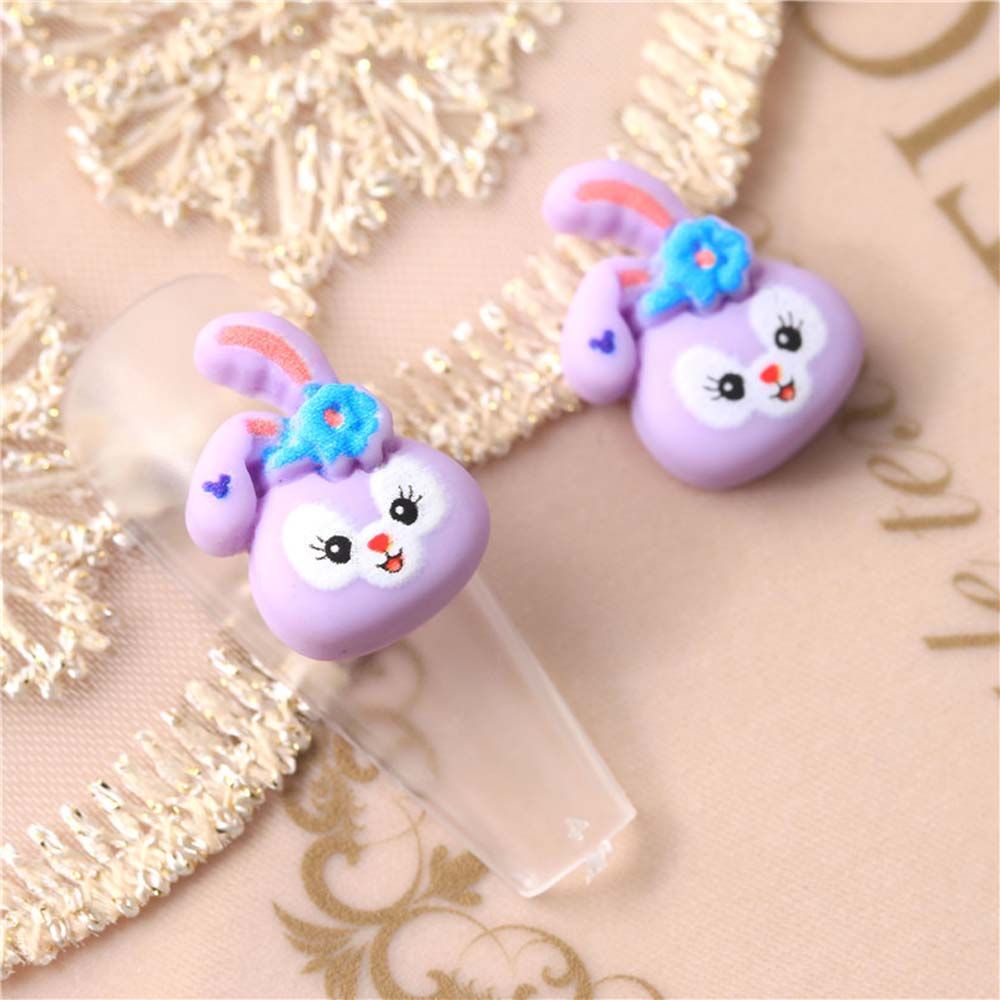 MXBEAUTY 10Pcs/bag Cartoon Nail Accessories Lovely Cute Nail Ornaments 3D Nail Art Decorations Rabbit Bunny Japanese Style Cute Phone Case Decoration Star Delu Cartoon Nail Jewelry