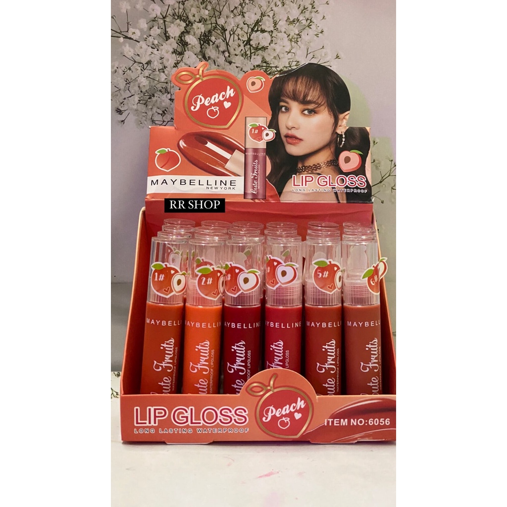 MAYBELLINE L,IP GLOSS CUTE FRUITS LIPTINT peach waterproff