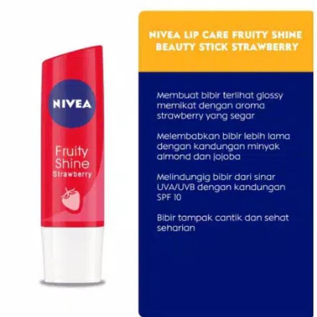 Nivea Lip Balm | Lip Care Strawberry | Original | Watermelon