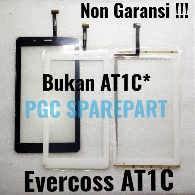 Original OEM Touchscreen Tab Evercoss AT1C - Tablet Cross Evercross