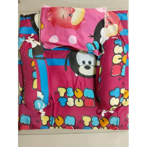 kasur bayi set bantal+guling