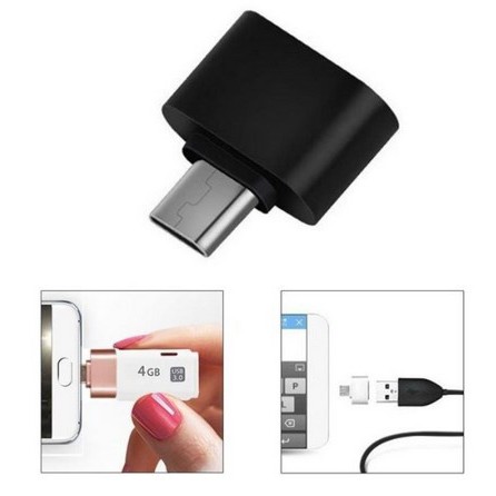 ITSTORE OTG MINI PERSEGI MICRO USB NON KABEL  konektor MURAH ZBOX REMAX FOR HANDPHONE HP