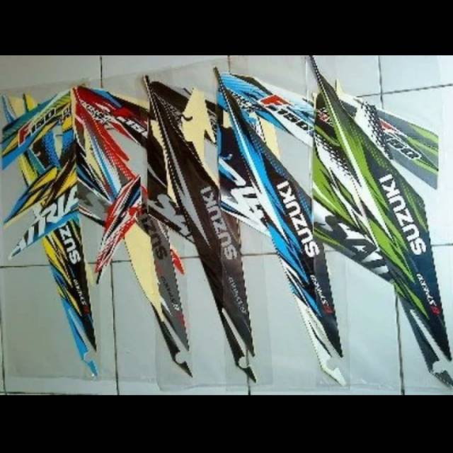 Striping-lis-sticker satria fu facelift 2013 