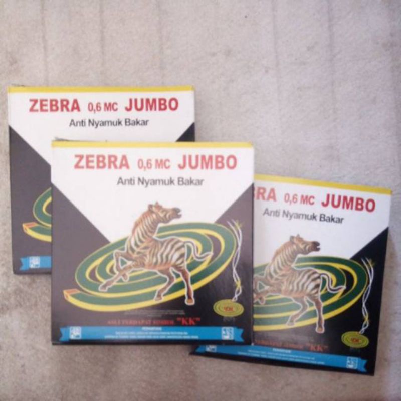 obat nyamuk bakar zebra jumbo
