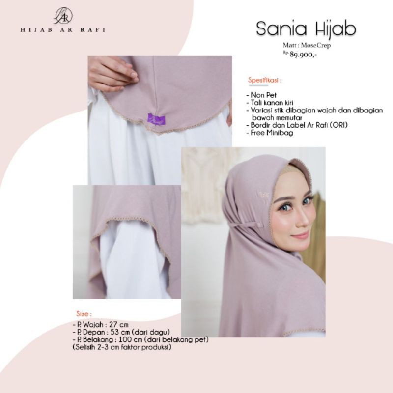 ARRAFI 484 HIJAB INSTANT // AGEN ARRAFI