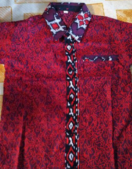 Baju Batik Batik Pria Gamis Batik Couple Keluarga • Mega Merah • Terlengkap • Terbaru • Bcp