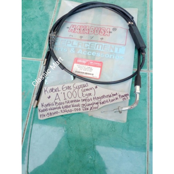 KABEL GAS KAWAT GAS SUZUKI A100-A100 ECONOS XSUPER