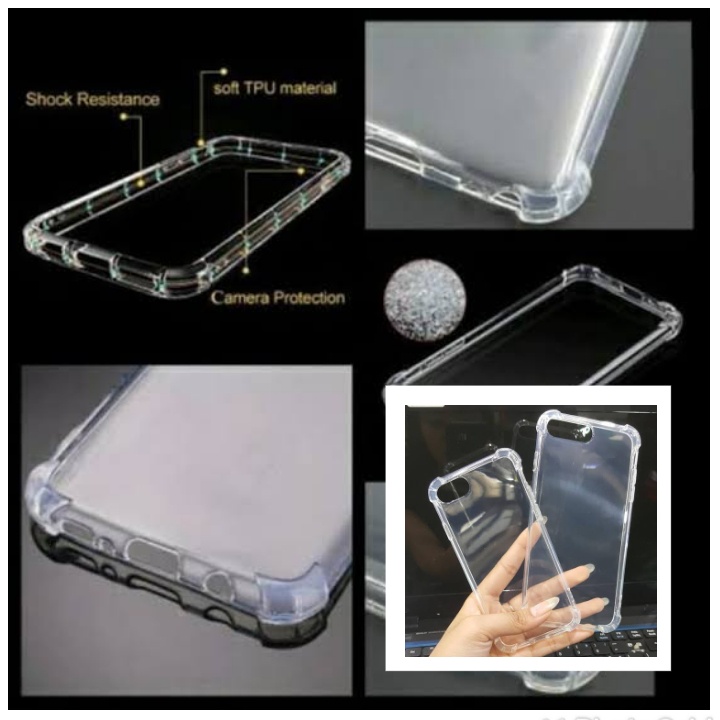 SOFT CASE ANTI CRACK BENING VIVO Y91 / Y95