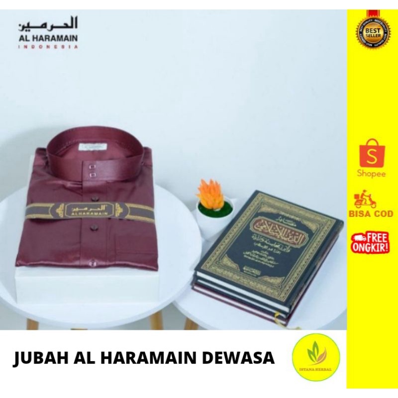 JUBAH AL HARAMAIN DEWASA ORI VIETNAM/JUBAH DEWASA/JUBAH HARAMAIN/GAMIS PRIA DEWASA/GAMIS KEREN/TERLA