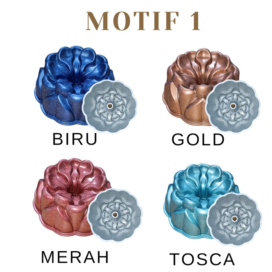 Loyang kue ANTI LENGKET |bundt Marble baking pan|loyang tulban crown