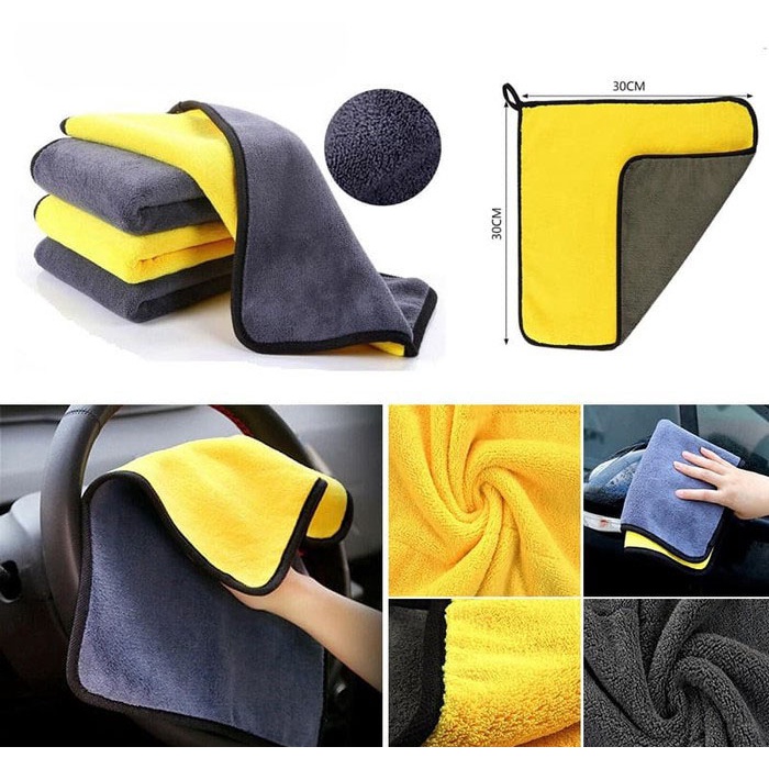 ZILLO Handuk Wajah Handuk Olahraga Kain Lap Microfiber Lembut Serbaguna