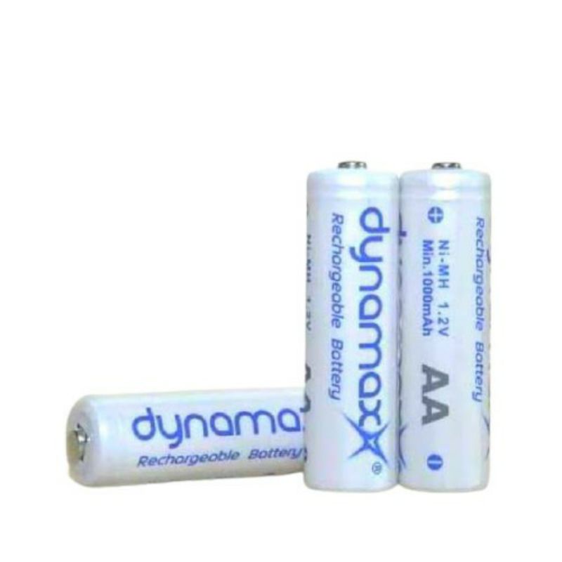 Baterai Dynamax AA A2 1000 Mah Rechargeable 1.5V Bisa Charge Ulang Batu Battery Cas Ni-Cd Batere bat