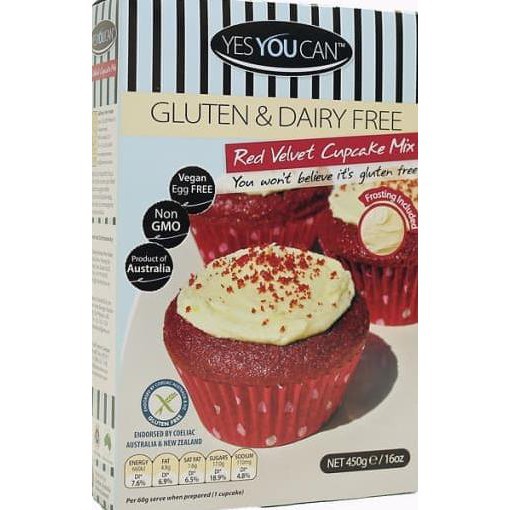 

TEPUNG YES YOU CAN CUPCAKE RED VELVET 450G