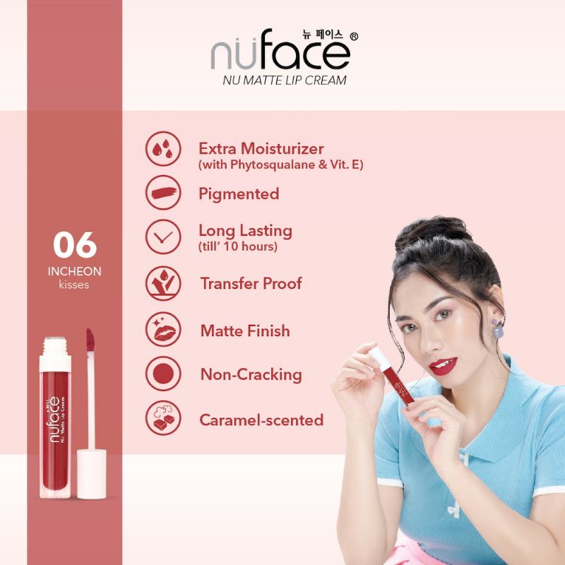 NUFACE NU Matte  Lip Cream/BPOM