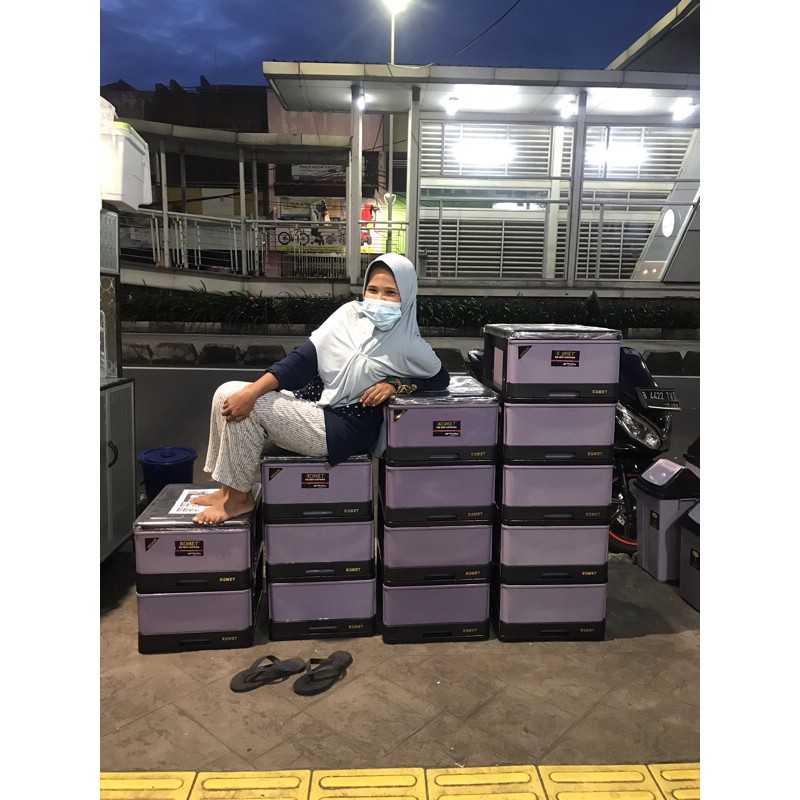 Container Komet/ Excel Plastic  Susun M2 -M3 -M4 -M5 Lemari Laci Komet / Lemari Mini / Laci Serbagun