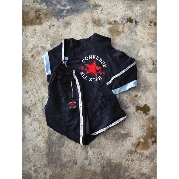 1 Stel / 1 Set Tracktop Anak Converse Chuck Taylor All Star Big Logo Second Original