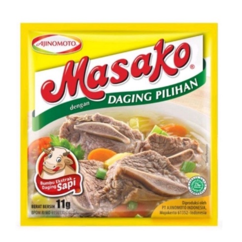 MASAKO KALDU AYAM &amp; SAPI / 1 RENCENG ISI 12 PCS