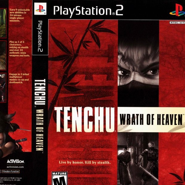 DVD Kaset Game PS2 Tenchu Wrath of Heaven