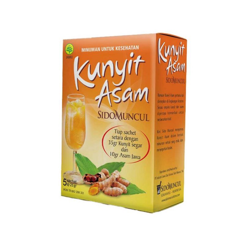 

SidoMuncul Kunyit Asam 5 x 25 g