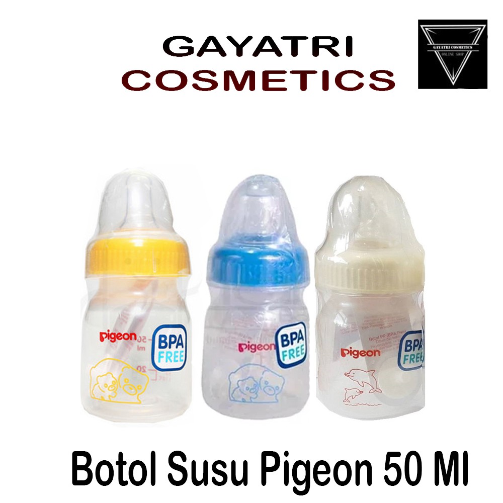 Pigeon Botol Susu 50 ml silicone BPA Free Cod