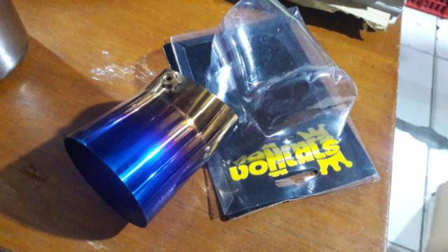 Corong Knalpot 2Tone Bakaran Import