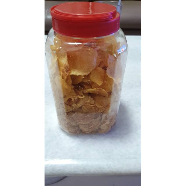

Keripik ebi homemade