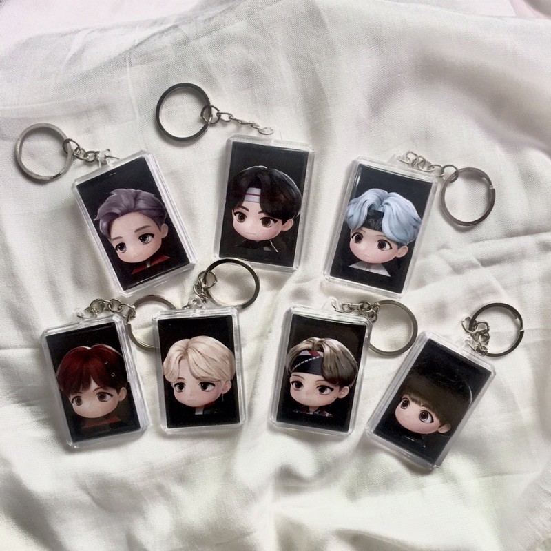 [kstuffind] Tiny Tan BTS Gantungan Kunci Akrilik BTS Ganci Akrilik TinyTan murah