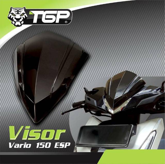 Visor vario techno 150 esp / accesories vario 150 / variasi vario 150