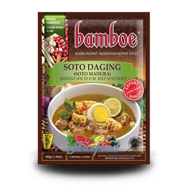 

Bumbu Bamboe Soto Madura