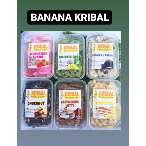 

⭐⭐⭐⭐⭐Keripik pisang kribal bonus masker