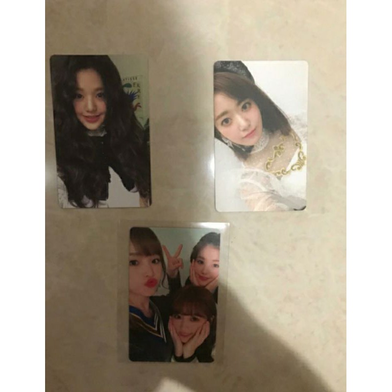 PHOTOCARD IZ*ONE COLOR*IZ WONYOUNG SAKURA