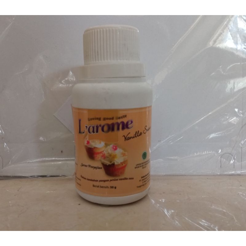 

LAROME VANILA / LAROME PANDAN KEMASAN 50 GRAM