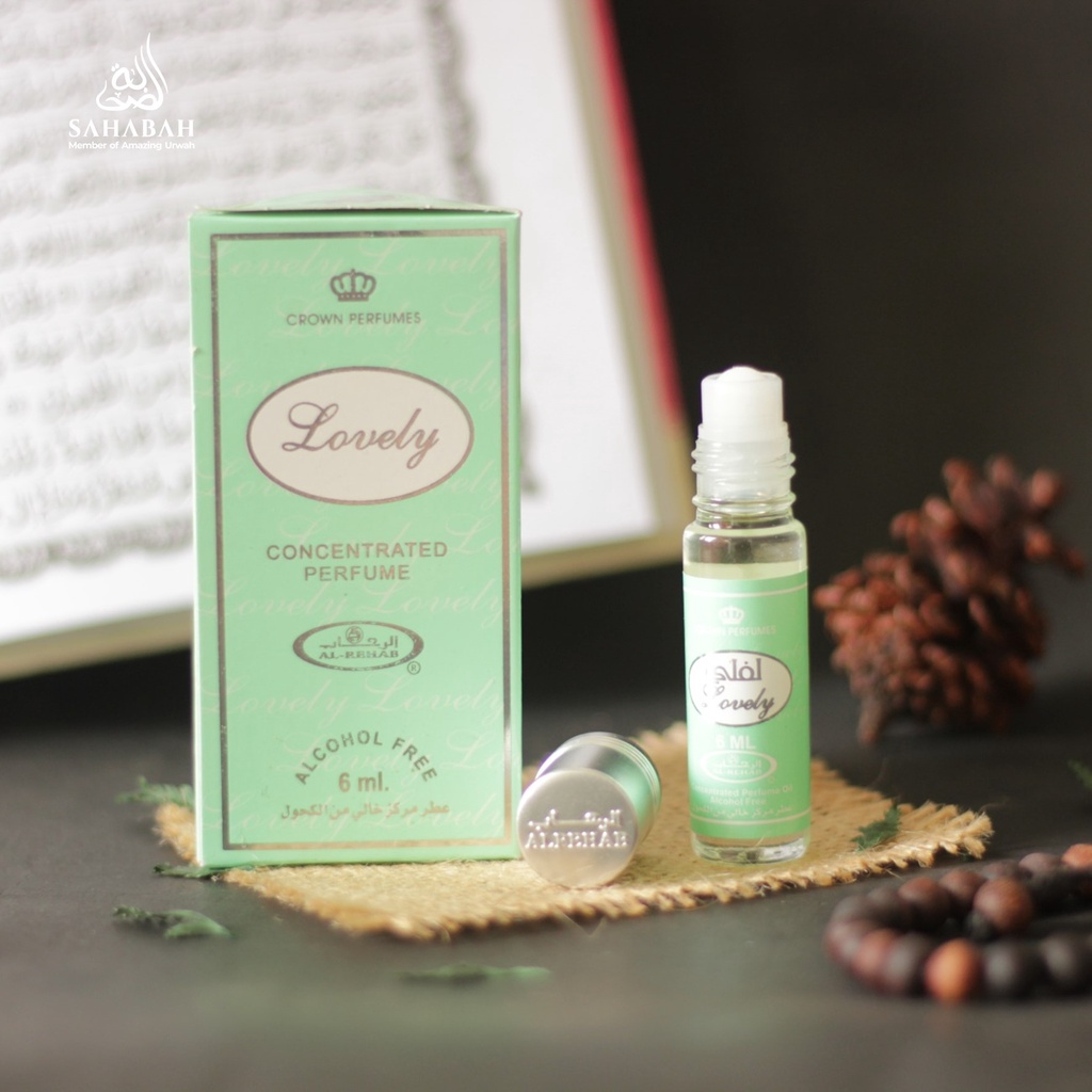 Parfum Al Rehab LOVELY Roll On 6 ML Non Alkohol / LOVELY Al Rehab / Al Rehab Original /Al Rehab Roll