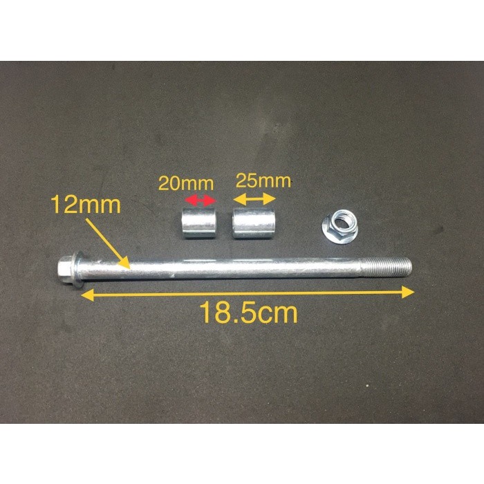 As Roda Motor Mini, Minimoto 12mm-185mm + Boshing