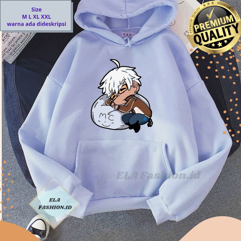 Obey Me / Hoodie Jaket Mammon Obey Me Pria Wanita Casual VIRAL