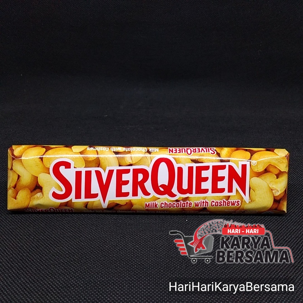 

SILVER QUEEN CASHEW MILK CHOCOLATE BAR 58GR