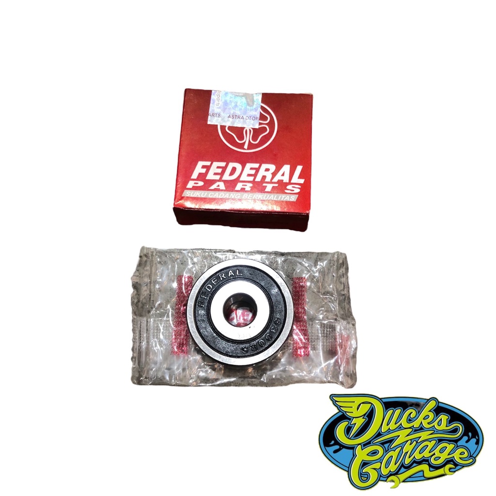 Laher Bearing 6300 Roda Depan Honda Pispot C50 C70 C700 C800 Supercup Astrea 800 Star Win Original Federal